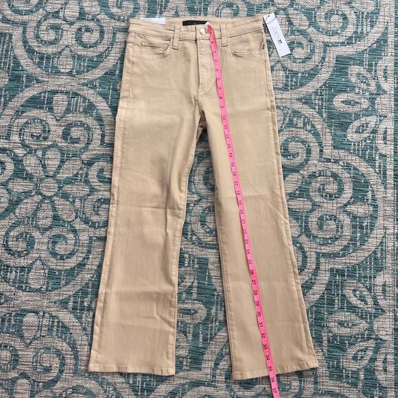 Joe's Jeans The Callie High Rise Cropped Bootcut Jeans Beige -‎ Size 28 - Picture 10 of 13